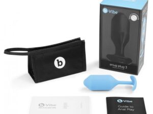 B-VIBE - SNUG PLUG ANAL 3 AZUL CIELO - Imagen 5