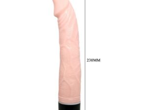 BAILE - ADOUR CLUB VIBRADOR REALÍSTICO 23 CM NATURAL - Imagen 3