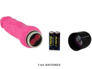 BAILE - COLORFUL SEX VIBRADOR REALÍSTICO ROSA 24 CM - Imagen 3
