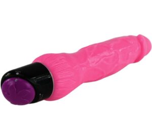 BAILE - COLORFUL SEX VIBRADOR REALÍSTICO ROSA 24 CM - Imagen 5