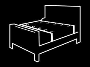FETISH SUBMISSIVE - SET ATADURAS CAMA LUXURY CON FORRO DE NEOPRENO - Imagen 3
