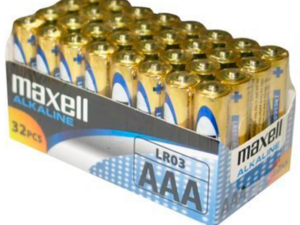 MAXELL - PILA ALCALINA AAA LR03 PACK*32 PILAS - Imagen 1