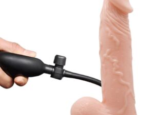 BAILE - DILDO REALÍSTICO VIBRADOR E INFLABLE