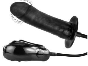 BAILE - BIGGER JOY DILDO HINCHABLE CON VIBRACION 16 CM - Imagen 5