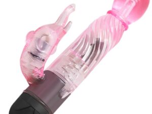 BAILE - GIVE YOU A KIND OF LOVER VIBRADOR CON RABBIT ROSA 10 MODOS - Imagen 4