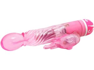 BAILE - VIBRADOR MULTIVELOCIDAD CON ESTIMULADOR ROSA - Imagen 3