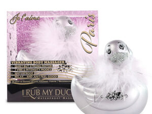 BIG TEASE TOYS - I RUB MY DUCKIE 2.0  PATO VIBRADOR PARIS (SILVER) - Imagen 2