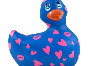 BIG TEASE TOYS - I RUB MY DUCKIE 2.0  PATO VIBRADOR ROMANCE (PURPLE  PINK) - Imagen 1