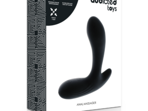 ADDICTED TOYS - ANAL MASSAGER BLACK VIBRATION - Imagen 5