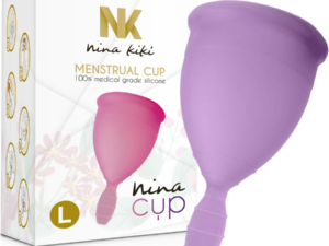 NINA KIKÍ - COPA MENSTRUAL LILA - TALLA L - Imagen 4