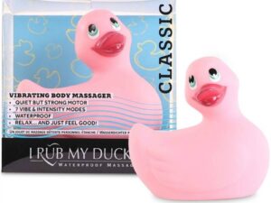 BIG TEASE TOYS - I RUB MY DUCKIE CLASSIC PATO VIBRADOR ROSA - Imagen 2