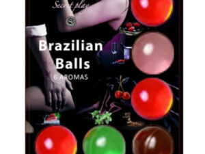 SECRETPLAY - 6 HOT BALLS LUBRICANTE CON AROMA DE FRUTAS - Imagen 1