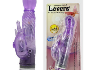 BAILE - VIBRADOR MULTIVELOCIDAD CON ESTIMULADOR LILA - Imagen 3