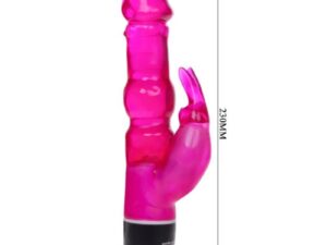 BAILE - WAVES OF PLEASURE FANTASY VIBRADOR CON RABBIT LILA 23 CM - Imagen 3