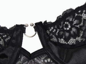 SUBBLIME - CORSET Y CINTURON NEGRO S/M - Imagen 5