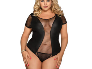 SUBBLIME - FETISH TEDDY MANGA CORTA TALLA GRANDE