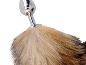 DARKNESS - TAIL BUTT PLUG SILVER - Imagen 3