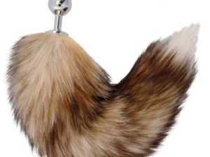 DARKNESS - TAIL BUTT PLUG SILVER - Imagen 4