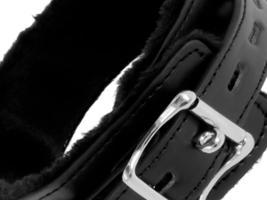 DARKNESS - COLLAR CONFORTABLE DE POSTURA CON CADENA LEATHER - Imagen 4