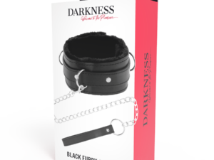 DARKNESS - COLLAR CONFORTABLE DE POSTURA CON CADENA LEATHER - Imagen 5