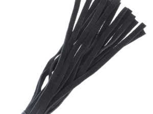 DARKNESS - LÁTIGO BONDAGE NEGRO CON MANGO DE PIEL - Imagen 3