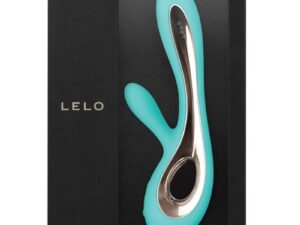 LELO - SORAYA 2 VIBRADOR RABBIT VERDE AGUA - Imagen 3