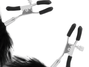 DARKNESS - PINZAS PARA PEZONES CON POMPONES 2 - Imagen 3