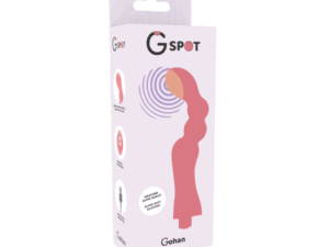 G-SPOT - GOHAN VIBRADOR PUNTO G LIGHT RED - Imagen 2