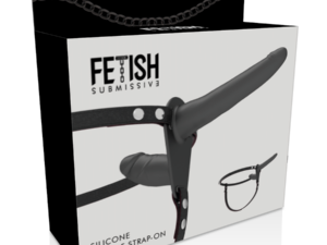 FETISH SUBMISSIVE HARNESS - DOBLE PENETRACIÓN NEGRO - Imagen 5