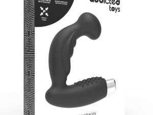 ADDICTED TOYS - VIBRADOR PROSTÁTICO RECARGABLE MODEL 3 - NEGRO - Imagen 5