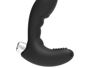 ADDICTED TOYS - VIBRADOR PROSTÁTICO RECARGABLE MODEL 4 - NEGRO - Imagen 2