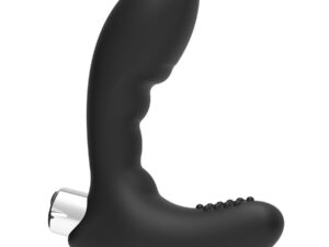 ADDICTED TOYS - VIBRADOR PROSTÁTICO RECARGABLE MODEL 4 - NEGRO - Imagen 3