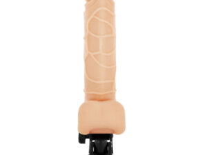 BASECOCK - VIBRADOR REALISTICO CONTROL REMOTO NATURAL 18.5 CM -O- 4CM - Imagen 4
