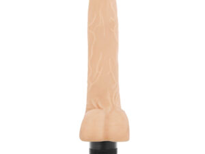 BASECOCK - VIBRADOR REALÍSTICO 2-1 NATURAL 18.5 CM -O- 4 CM - Imagen 5