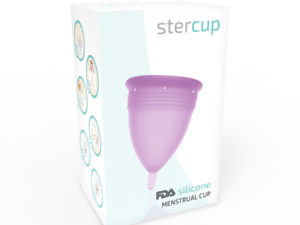 STERCUP - COPA MENSTRUAL FDA SILICONA LILA - TALLA L - Imagen 5