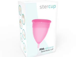 STERCUP - COPA MENSTRUAL FDA SILICONA ROSA - TALLA S - Imagen 5