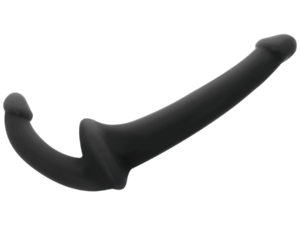 ADDICTED TOYS - DILDO CON ARNÉS SIN SUJECIÓN NEGRO - Imagen 3