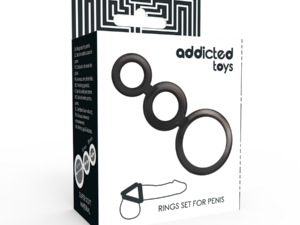 ADDICTED TOYS - SET ANILLOS PENE Y TESTICULOS - AHUMADO - Imagen 4