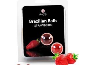 SECRETPLAY - BRAZILIAN BALLS FRESAS SET 2 BOLAS - Imagen 1