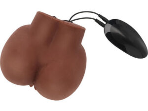 ACT - HOT HONEY RIDER MASTURBADOR CON VIBRADOR BROWN - Imagen 4