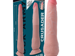 ROCKARMY - CRUSADER DILDO REALISTA DUAL DENSITY 21.5 CM -O- 4.46 CM - Imagen 1