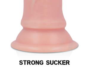 ROCKARMY - MUSTANG DILDO REALISTICO LIQUID SILICONE 18 CM -O- 4.14 CM - Imagen 5