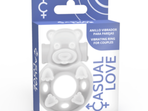 CASUAL LOVE - 26 ANILLO VIBRADOR CONEJITO TRANSPARENTE - Imagen 4