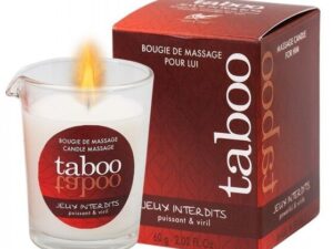 RUF - TABOO VELA DE MASAJE PARA ÉL JEUX INTERDITS AROMA LIQUEN SALVAJE - Imagen 1