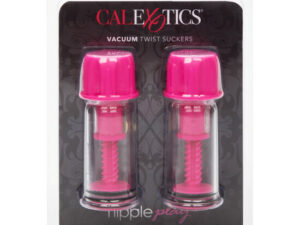 CALEXOTICS - VACCUM TWIST SUCCIONADORES PEZONES ROSA - Imagen 2