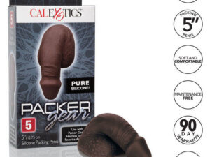 CALEXOTICS - PACKING PENIS PENE DE SILICONA 12.75CM NEGRO - Imagen 5