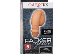 CALEXOTICS - PACKING PENIS PENE DE SILICONA 12.75CM CARAMELO - Imagen 3