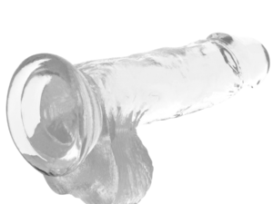 X RAY - CLEAR DILDO REALISTA TRANSPARENTE 15.5 CM -O- 3.5 CM - Imagen 4