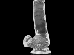 X RAY - CLEAR DILDO REALISTA TRANSPARENTE 18.5 CM -O- 3.8 CM - Imagen 5
