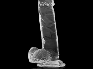 X RAY - CLEAR DILDO REALISTA TRANSPARENTE 20 CM -O- 4.5 CM - Imagen 5